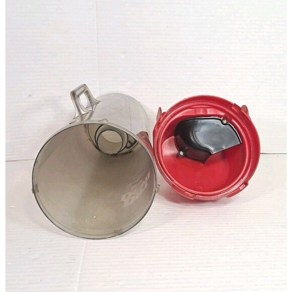 Dirt Devil Featherlite 085845 Canister Full Dirt Cup Bin Assembly 1881130000 - Picture 3 of 7